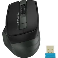 Мышь A4Tech Fstyler FB35 (черный/зелёный) фото 1